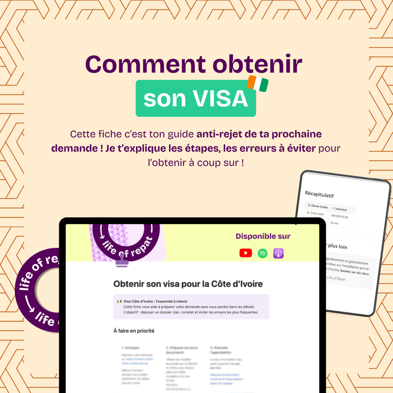 Comment obtenir son visa pour la Côte d'Ivoire