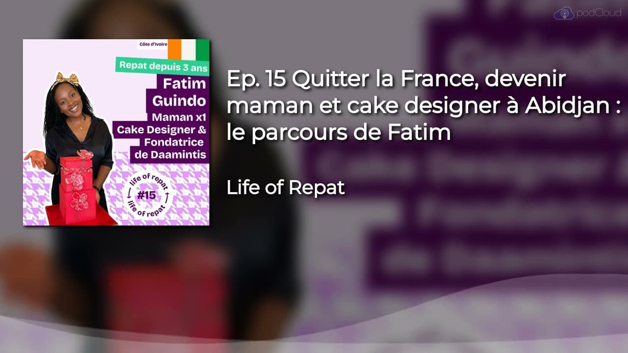 Elle quitte la France et devient maman et cake designer à Abidjan