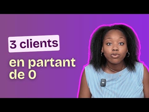 Comment j'ai trouvé mes 3 premiers clients (freelance) ?