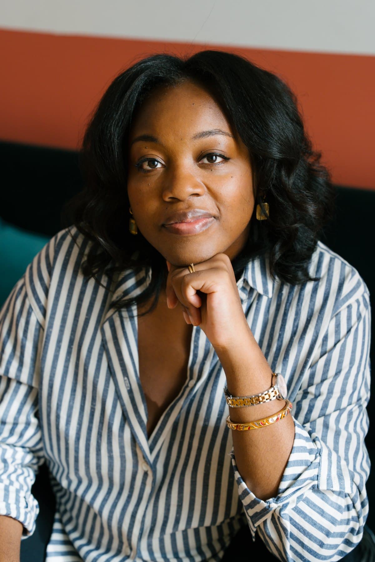 Portrait d'Elodie Wanang à Abidjan